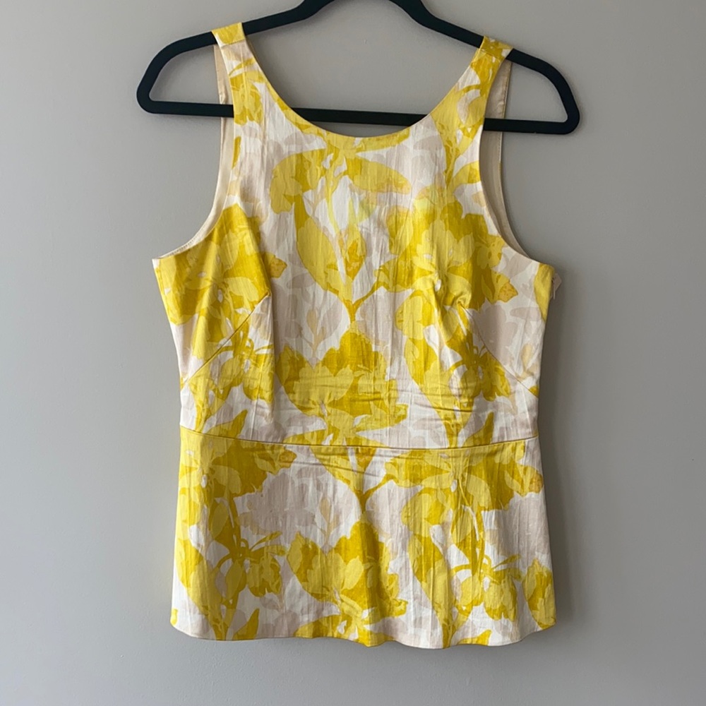 Banana Republic Peplum tank
